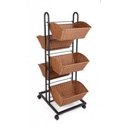 Claire Svas présentoir 5 paniers 60x50x128h cm