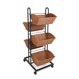 Claire Svas présentoir 5 paniers 60x50x128h cm