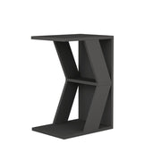 Table basse Naze avec support ordinateur anthracite