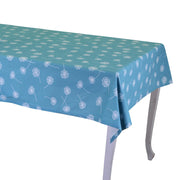 Nappe rectangulaire bleu pétrole Life cm140x240