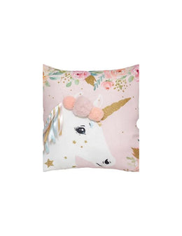 Coussin polyester Licorne 174203 dimensions 45x45 cm
