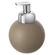 Distributeur de savon en céramique gris tourterelle ligne Oslo Feridras