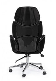 Fauteuil de bureau rembourré Armstrong en noir