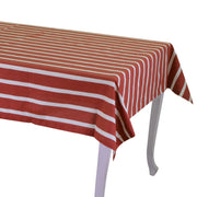 Nappe bordeaux à rayures pop cm140x180