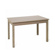 Table à manger extensible couleur orme en bois mélaminé cm 70x110 - 150