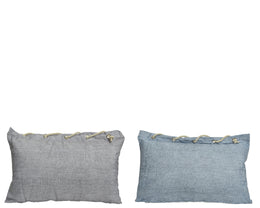 Coussin en corde de polyester sur le bord pour une utilisation en extérieur