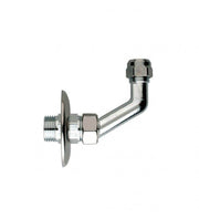 Raccord sous évier chromé réglable