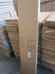 Étagère Jessica en métal noir avec 4 étagères d'angle cm 48 x 33 h160