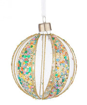 Sphère Vt Spangly Multicolore D80 12x