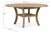Table Maryland D155 en bois de teck