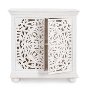 Buffet 2 portes bois blanc Alinta cm 96 x 43 x 98