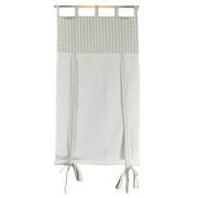 Rideau en tissu rayé romarin cm58xh160x2