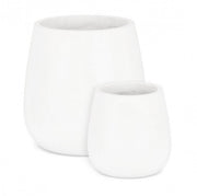 Set2 P. Vase Hoian Bomb Blanc