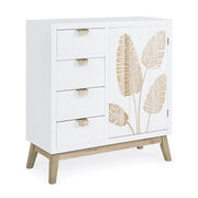 Buffet Folium 1 porte 4 tiroirs 75x30x80h cm