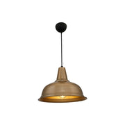 Lampe à suspension Tampa ASZ1343 avec diffuseur en bronze