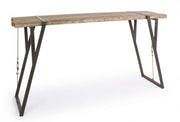 Table de bar style industriel Blocks 200x54 cm
