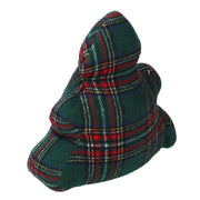 Arrêt de porte en tissu sapin vert cm21x6h22