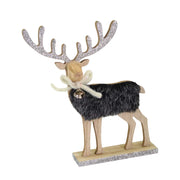 Tissu bleu bois de rennes cm22x5h26