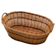 Corbeille à pain ovale européenne en osier cm70x45h25