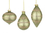 Lot de 12 pendentifs Vt Glimmer Vert Ass3