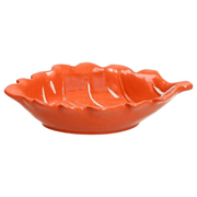 Bol en porcelaine orange Foglia 100 cc
