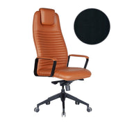 Fauteuil de bureau noir Capri