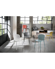 4x Chaises en polypropylène - Spot