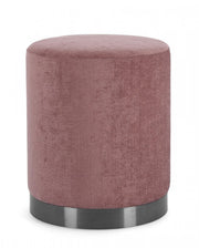 Pouf Ernestine Dark Rose