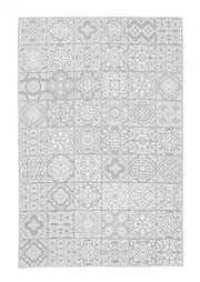 Tapis Shiraz Blanc-Gris 180X270