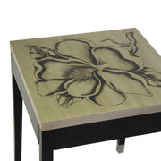 Lanterne métal noir/cuivre cmø13h16,5