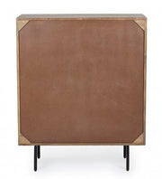 Armoire 4 portes Darsey en bois mélaminé