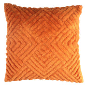 Coussin en tissu orange cm40x40h12