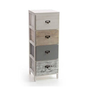 Tiroir moderne Salle de bain polyvalente cuisine antique 30 x 24 x 79 h cm