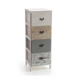 Tiroir moderne Salle de bain polyvalente cuisine antique 30 x 24 x 79 h cm