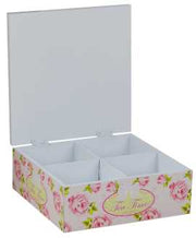 Porte-fleurs en bois avec verre 1 place cm14h16