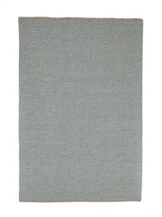 Tapis d'extérieur bleu en fibre synthétique tissée à la main 170x240