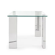 Pieds de table basse NEW ARLEY en mdf recouvert d'acier 51h cm