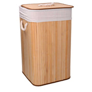 Panier en bambou naturel cm35x35h60