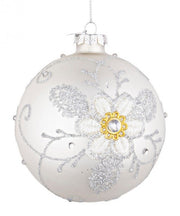 8x Sphère Vt Floret Blanc D100