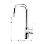 Mitigeur chromé Lento