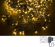 Suspension Cluster768L Classique 6x 3mm Fil Vert Ip44