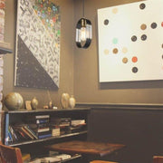 Lampe à suspension Nova ASZ1136 pendentif noir