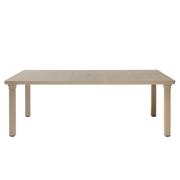 Table pour 3 Tortora 170/195/220*100