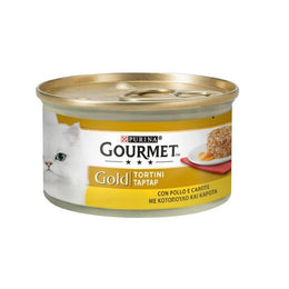 Gourmet Gold cupcakes au poulet et aux carottes Purina 85 grammes