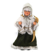 Tissu Père Noël avec une bande blanche cmh45