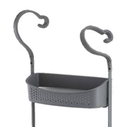 Étagère de douche double grise - Série Fox