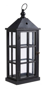 4x Lanterne Bois Nero H55