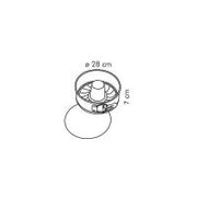 Moule démontable à double fond Ø28 cm.