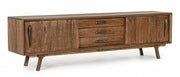 Meuble TV vintage 2 portes 3 tiroirs Sherman