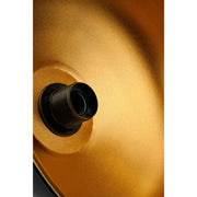 Suspension Rena ASZ1341 métal noir avec intérieur doré